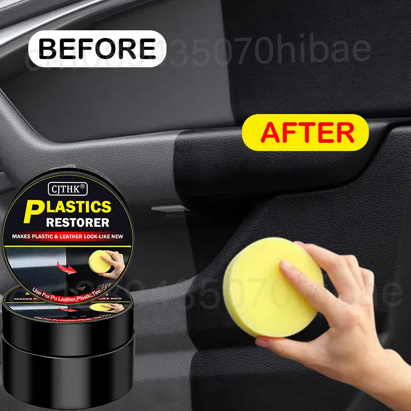 Automotive Plastic and Leather Restorer – Back-to-Black Gloss Treatment