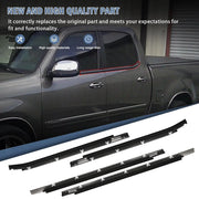 4-Piece Toyota Tundra Double Cab Outer Window Belt Moulding Set – 2000–2006