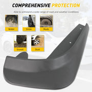 Complete Mudguard Splash Guard Kit 4 Fenders +8 Screws for Honda Civic Del Sol