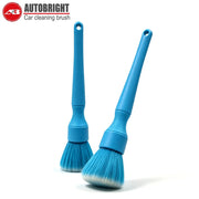 Soft-Bristle Interior Detailing Brush with Non-Slip Handle