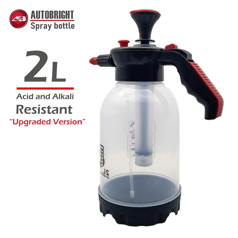2 L Hand-Operated Car Detailing Spray Bottle