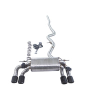 Stainless Steel Valved Cat-Back Exhaust System for BMW 2 Series 2013-2018