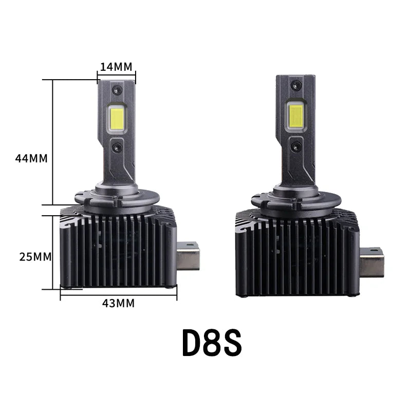 D1S/D2S/D3S/D4S/D5S/D8S LED Headlight Conversion Bulb – CANBUS