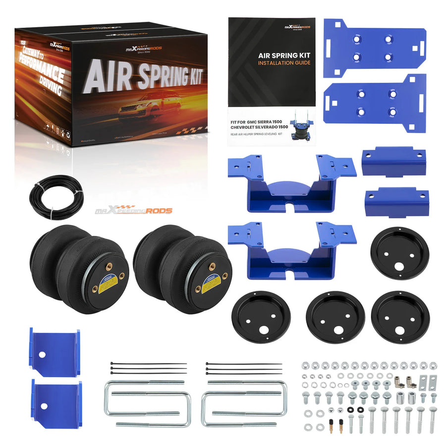 Rear Air Helper Spring Kit for Chevrolet Silverado/GMC Sierra 1500 4WD 2019-2026