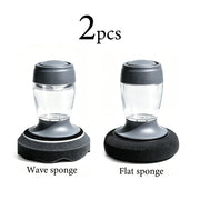 Tire Dressing Applicator Sponge with Liquid Reservoir