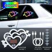 Solar-Powered RGB Car Window Ambient Light