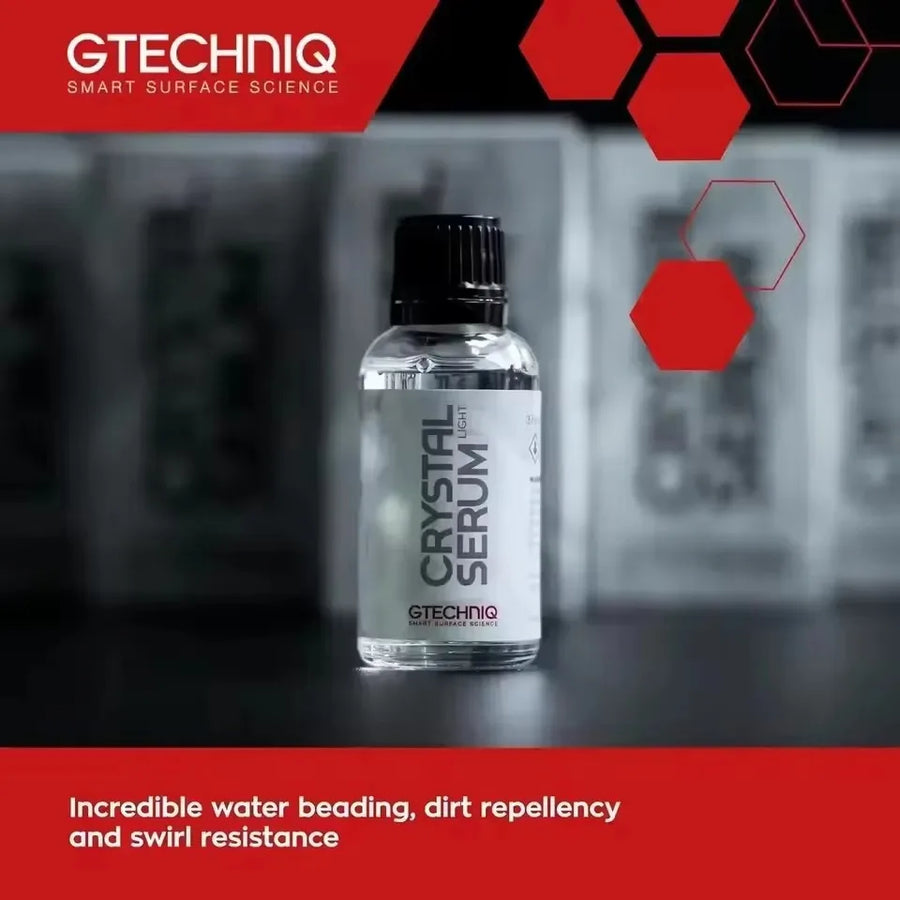 Gtechniq Crystal Serum Light Ceramic Coating – 30 ml or 50 ml