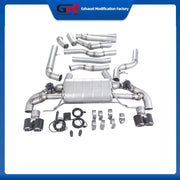 304 Stainless Steel Valved Cat-Back Exhaust System for BMW 2020-2024 M240i