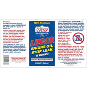Lucas Oil Engine Oil Stop Leak, 32 oz Pack of 2