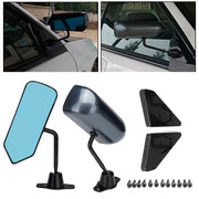 Retro F1-Style Side Mirrors for 1989–1997 Mazda MX-5 Miata – Pair