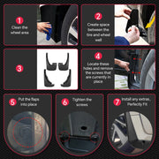 Mud Flap & Splash Guard Set for 2005–2022 Nissan Frontier