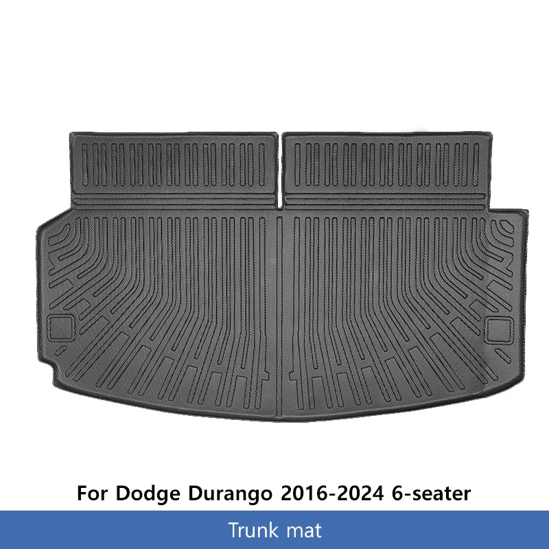 TPE All-Weather Floor Mats and Cargo Liner Set for Dodge Durango 2016 2024 2016-2024