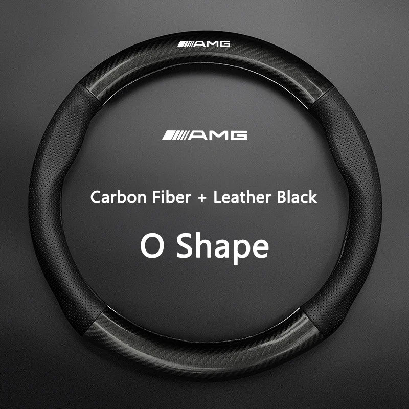 Carbon-Fiber-Style Steering Wheel Cover – Mercedes-Benz O/D Options