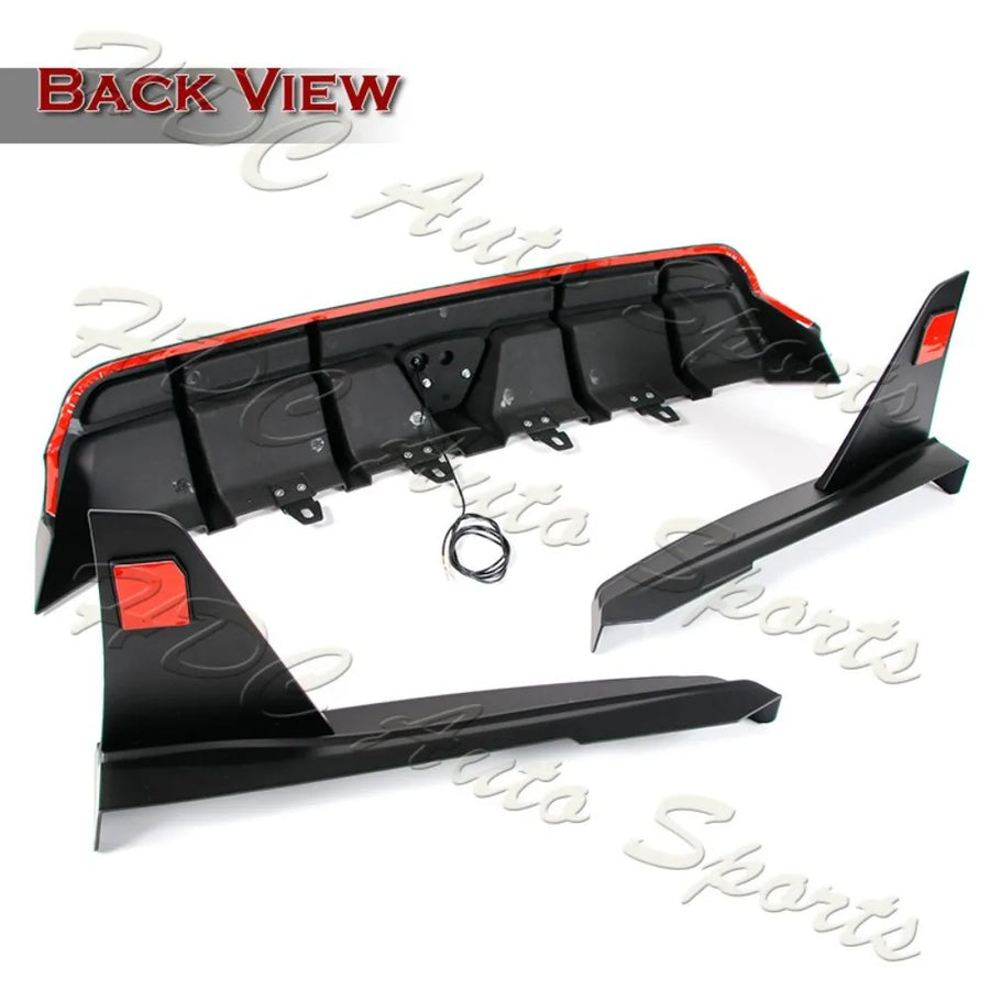 Rear Bumper Diffuser for 2018–2024 Toyota Camry