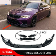 Front Bumper Lip Splitter for BMW M5 M5C 2018-2020