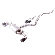 304 Stainless Steel Valved Cat-Back Exhaust System for BMW 125i 1 Series 2010-2017