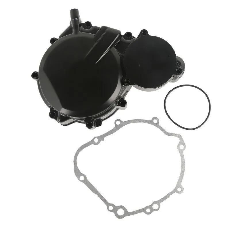 Aluminum Engine Stator Cover Crankcase for 06-24 Suzuki GSXR600 GSX-R750 Black