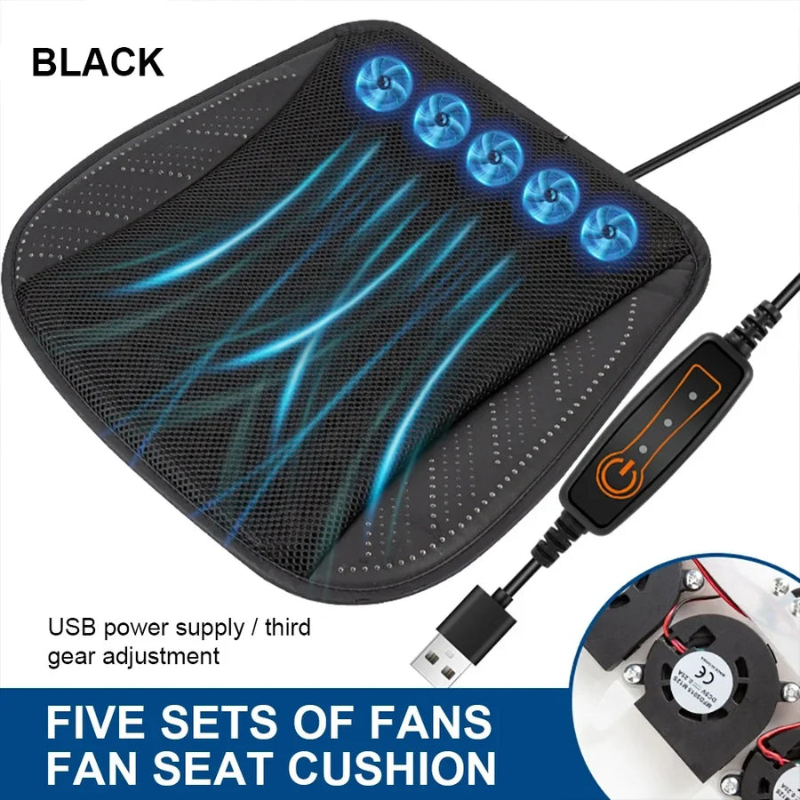 Universal Ventilated Cooling Car Seat Cushion