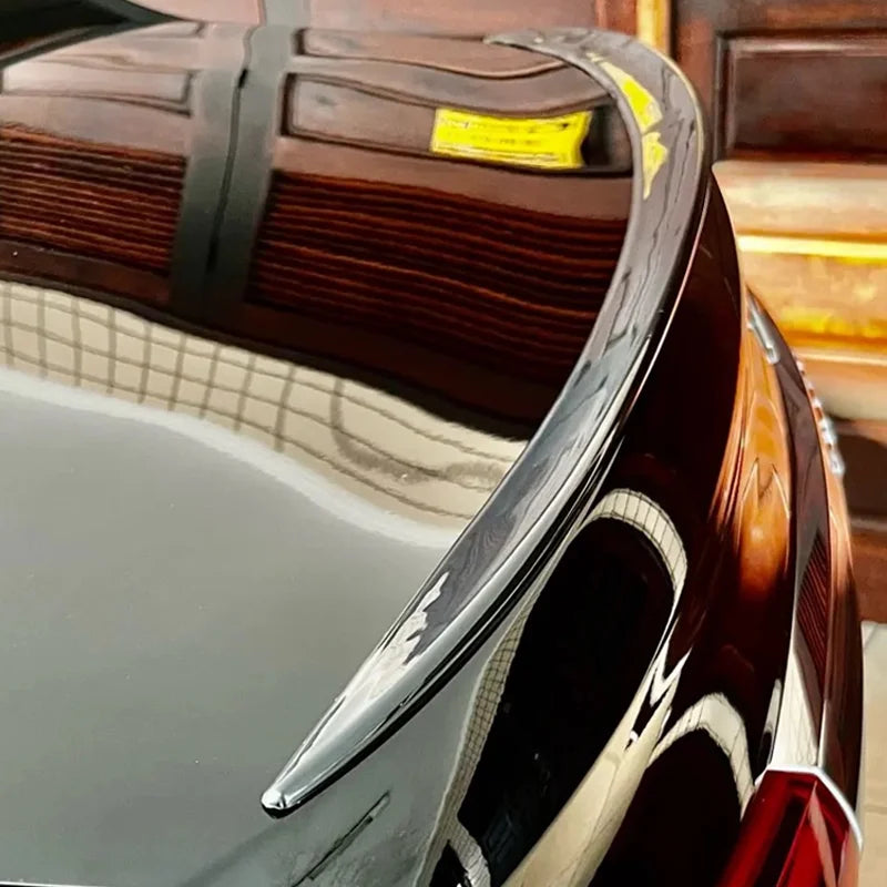 Gloss Black Trunk Spoiler for 2011–2017 Mercedes-Benz C218