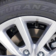 4-Piece Aluminum-Alloy Tire Valve Cap Set