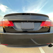 Rear Spoiler Wing for Honda Accord Sedan 4 Door Glossy Black Rear Trunk Lid Spoiler 2013-2017