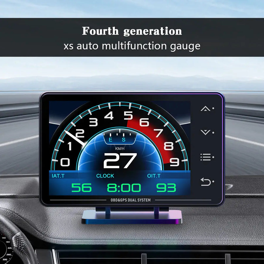 GPS/OBD2 Car Head-Up Display and Digital Performance Gauge