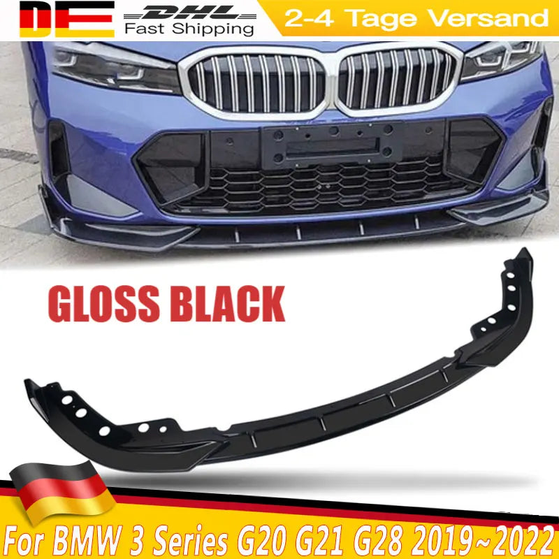 BMW 3 Series G20/G28 M Sport GT Front Bumper Lip – 2019–2020
