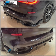 Gloss Black Rear Bumper Diffuser for 2019–2025 BMW X5