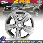 Toyota Highlander 19 x 7.5 in Aluminum Wheel – 2014–2019