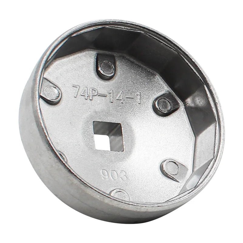 Mercedes-Benz 74mm 14-Flute Aluminum Oil Filter Cap Wrench