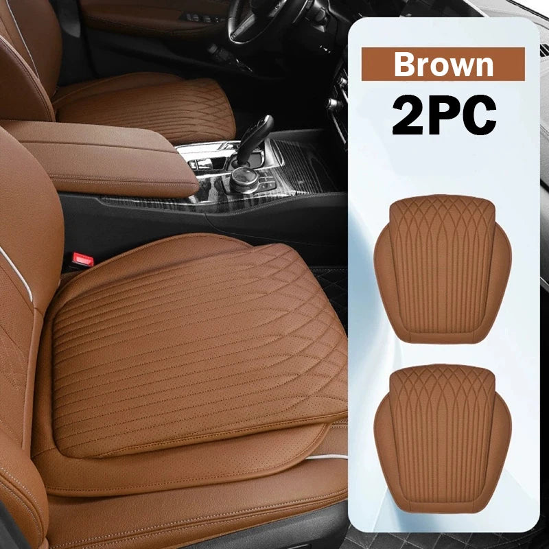 Universal Nappa-Leather Car Seat Cover and Cushion Set