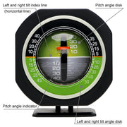 OMP Digital Car Inclinometer, Slope Meter and Compass
