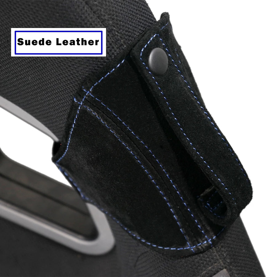 Suede Seat Belt Guide for Bride, Recaro, Sparco & OMP Seats