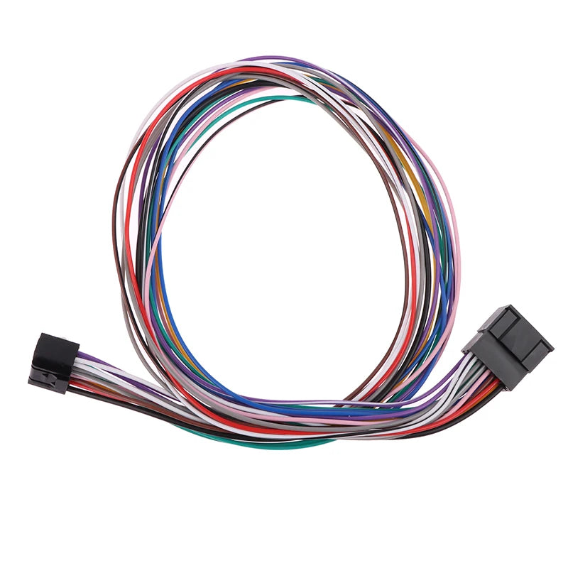 16-Pin 60cm ISO Car Stereo Wiring Harness Extension