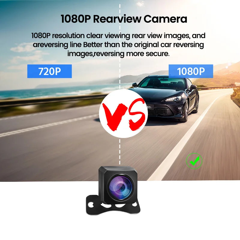 1080P Dual Mirror Dash Cam