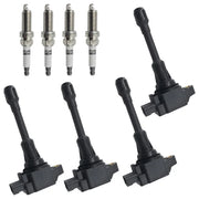 4 UF549 for Nissan Altima Sentra rogue versa Spark Plugs and Ignition Coil packs