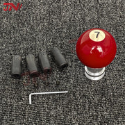 Number 1-15 Billiards Ball Design Shift Knob Universal Modified Sports Gear Stick Shifter Knob