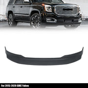 Black Front Lower Bumper Deflector for GMC Yukon 2015-2020