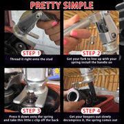 Stud Mount Valve Spring Compressor Remove & Install Valve Spring for all 3/8" & 7/16" Rocker Studs