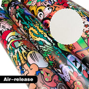 JDM Skull Graffiti Decorative Vinyl Wrap Film