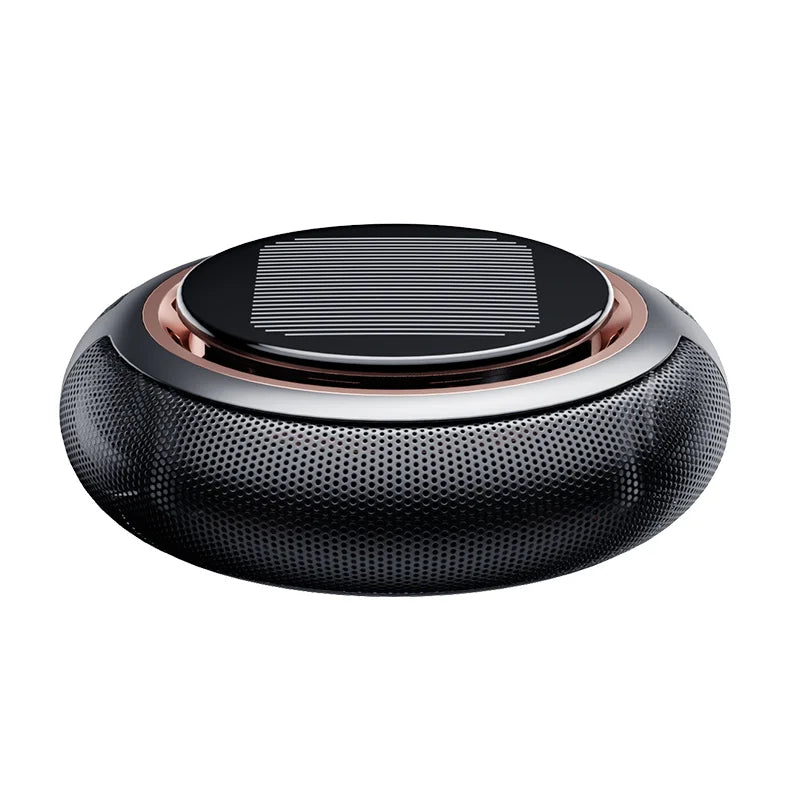 Solar-Powered Rotating Car Aroma Diffuser