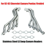 Stainless Steel Exhaust Header Set for 1982–1992 Chevrolet/Pontiac Camaro