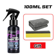 3-in-1 Hydrophobic Ceramic Coating Spray for Automotive Paint