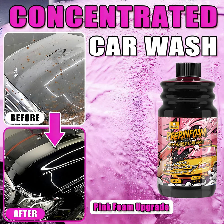 Pink Magic High-Foam Car Wash Shampoo