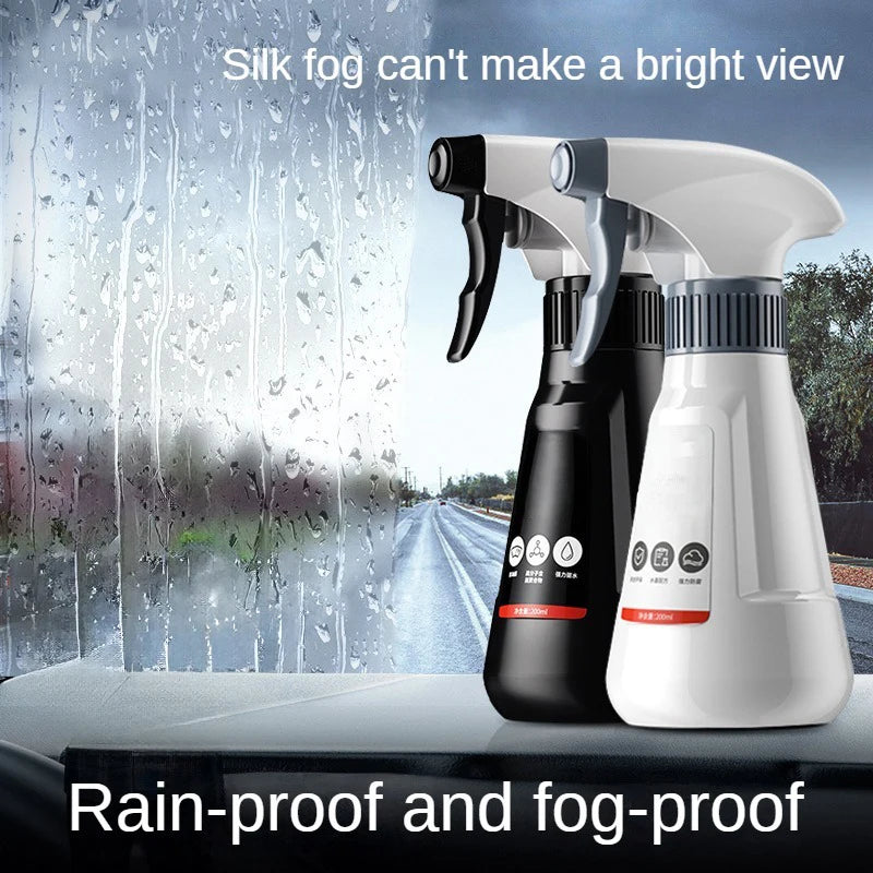 Automotive Glass Anti-Fog and Water-Repellent Treatment Set
