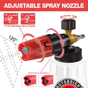 1 L Snow Foam Cannon with 1/4-Inch Quick Connect