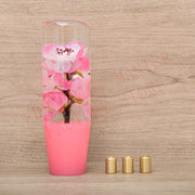 Universal 15cm Acrylic Flower Manual Gear Shift Knob
