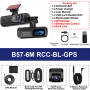 4K Dual Dash Cam with Wi-Fi App Control