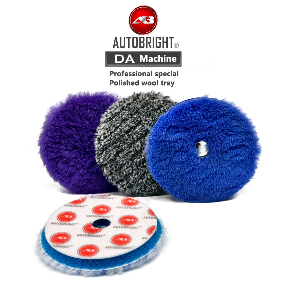 Wool Polishing Pad for 5-Inch DA Setups