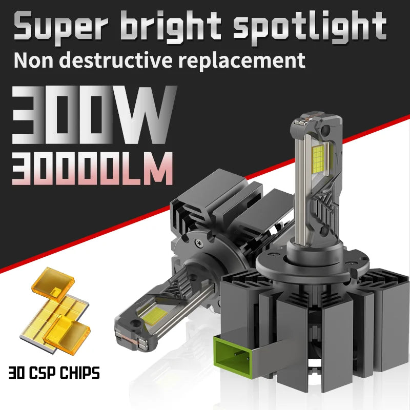 D1S/D2S/D3S/D4S LED Headlight Conversion Bulb – 6000K